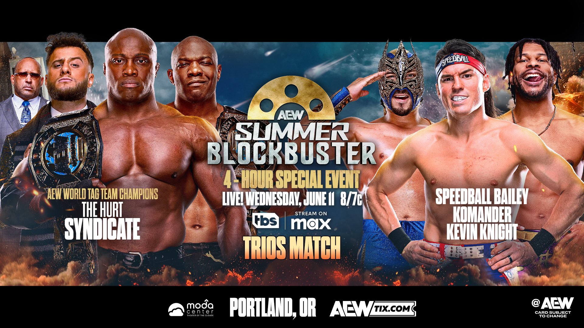 AEW Summer Blockbuster lineup announced