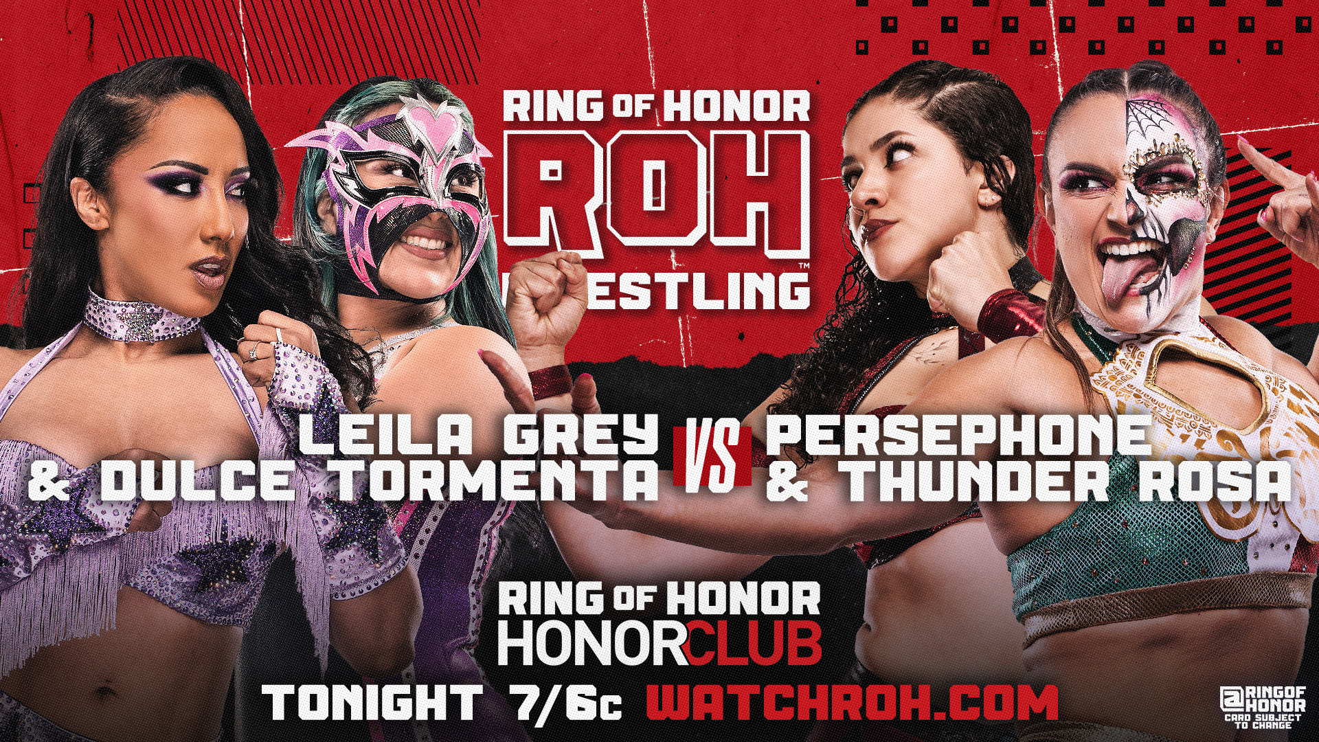 Ring of Honor TV live results: Persephone debuts