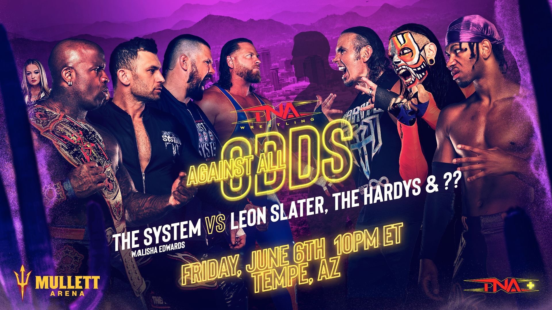 TNA Against All Odds card finalized, three new matches added