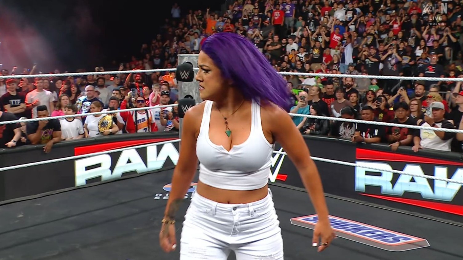 Bayley returns on WWE Raw