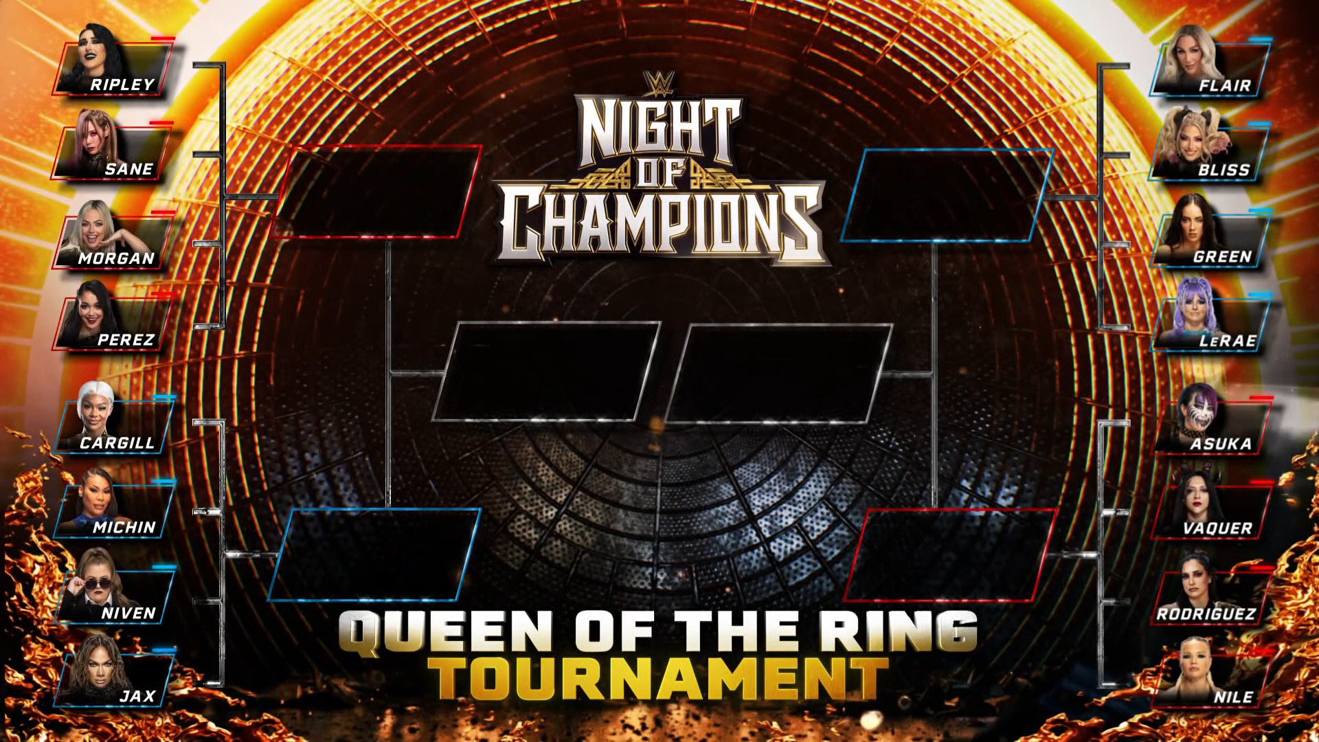 WWE reveals King & Queen of the Ring tournament brackets, Asuka to return