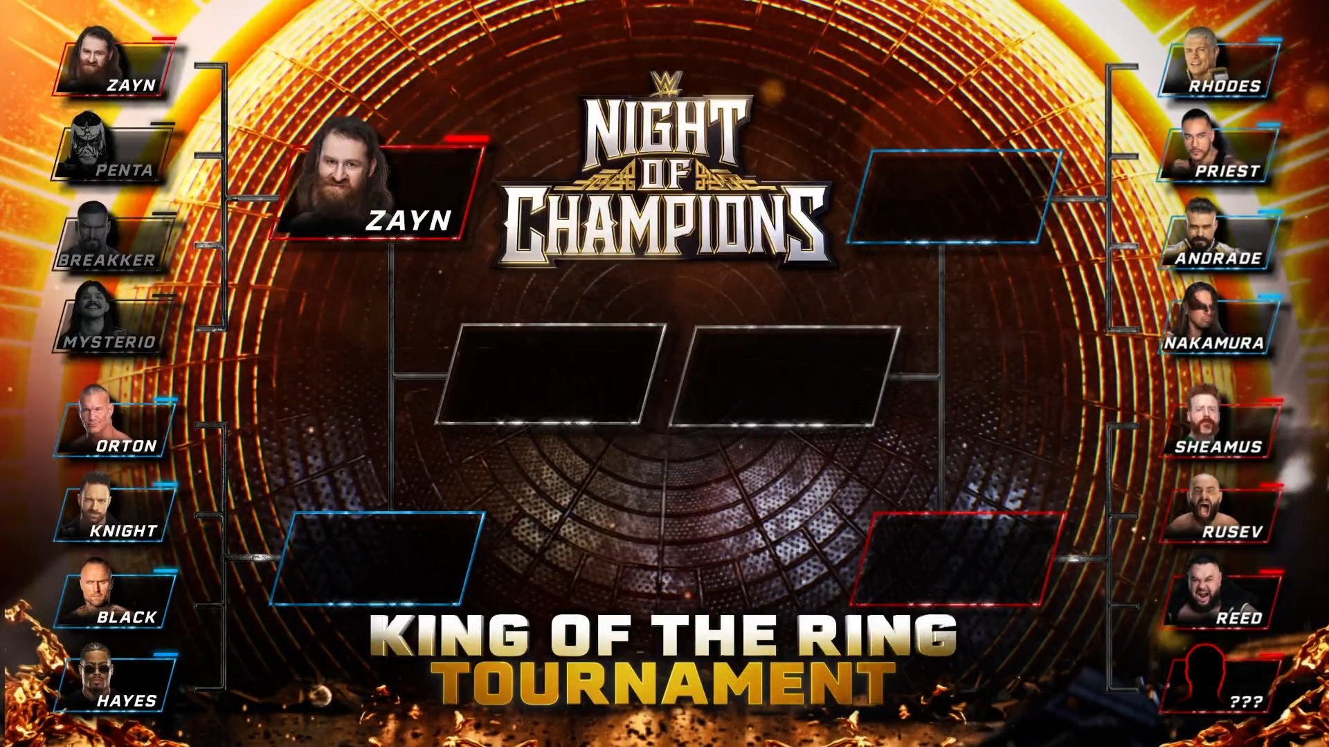 Two advance in WWE King and Queen of the Ring tournaments