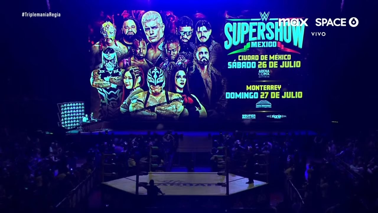 Two WWE house shows in Mexico official for next month