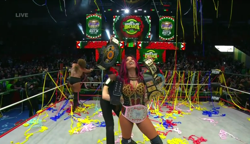 Mercedes Mone wins CMLL Women’s title at AEW Grand Slam Mexico