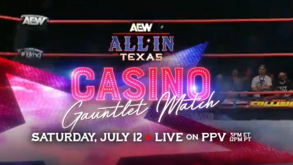 Casino Gauntlet match announced for AEW All In
