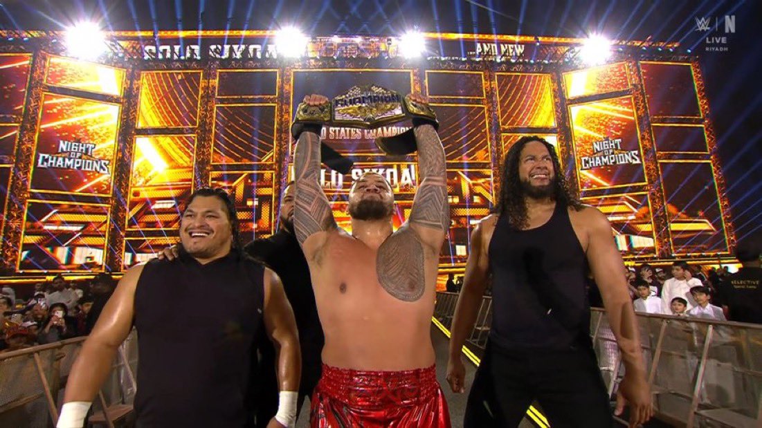 Solo Sikoa wins United States title, Hikuelo debuts at WWE Night of Champions