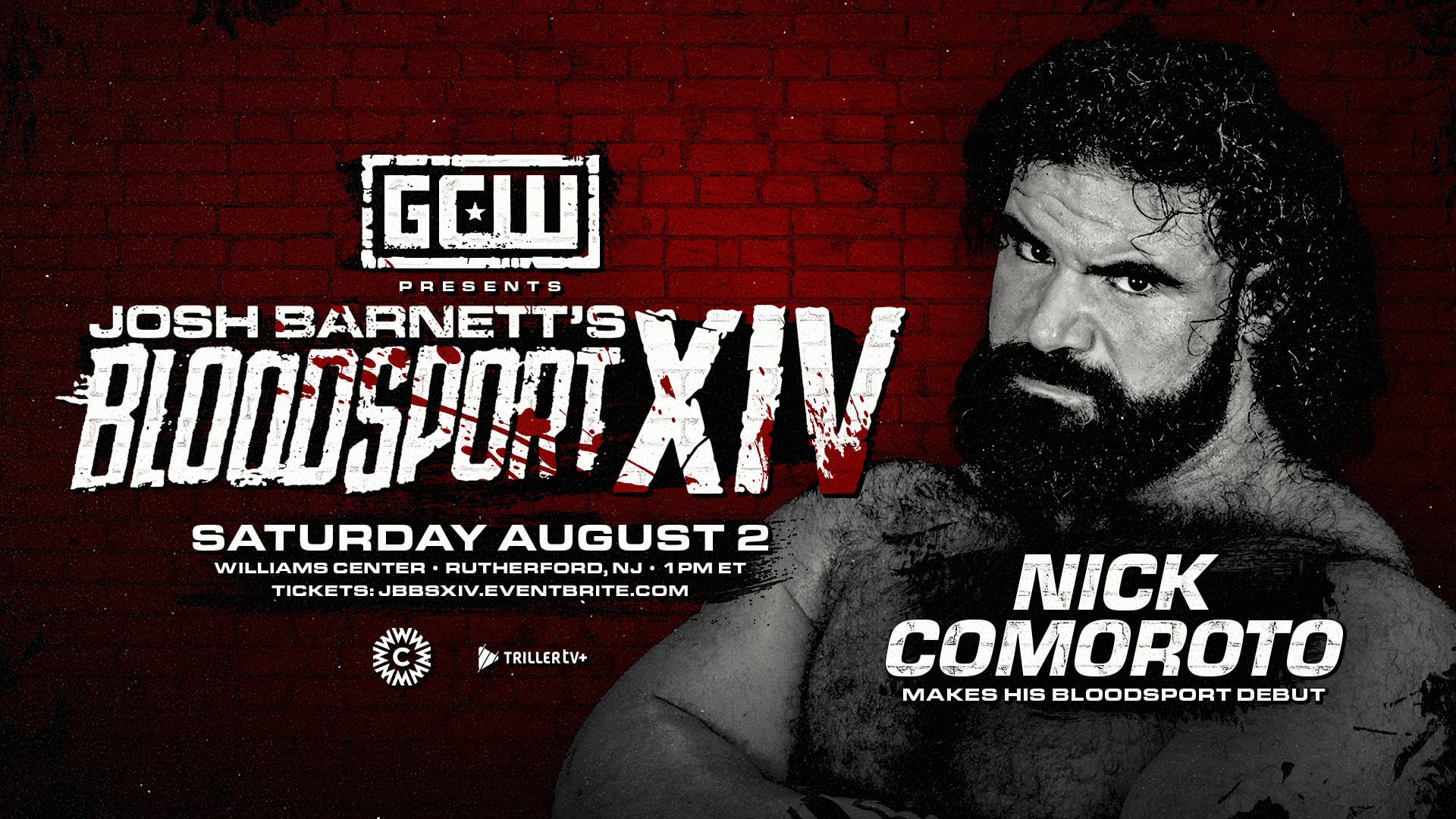 Nick Comoroto, Jonathan Gresham part of new additions to Bloodsport XIV