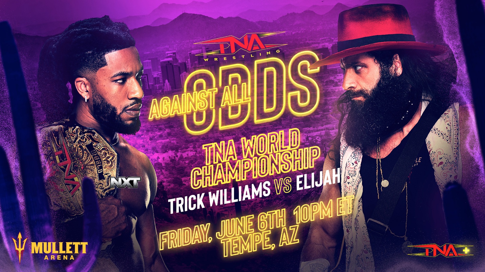TNA Against All Odds live results: Trick Williams vs. Elijah title match