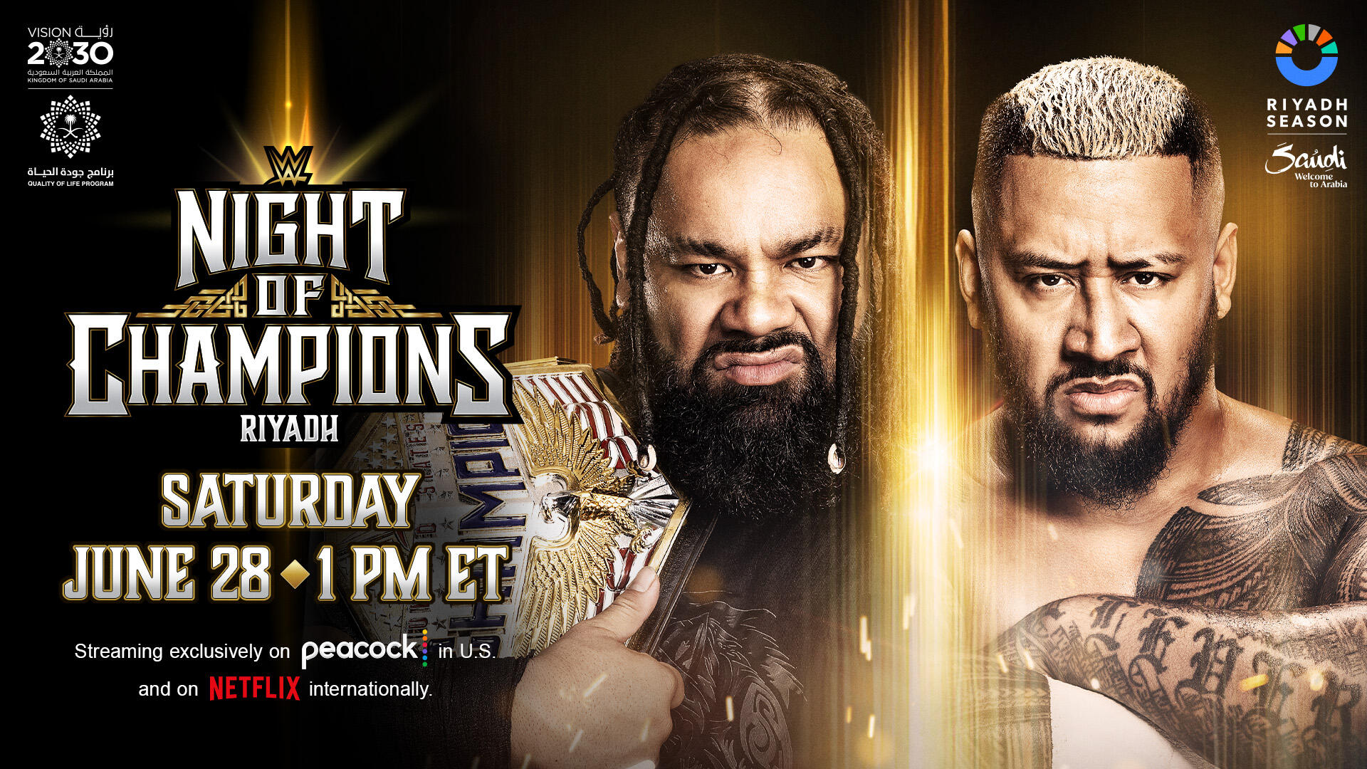 WWE Night of Champions 2025 Press Conference Start Time: EST, PST, BST and more
