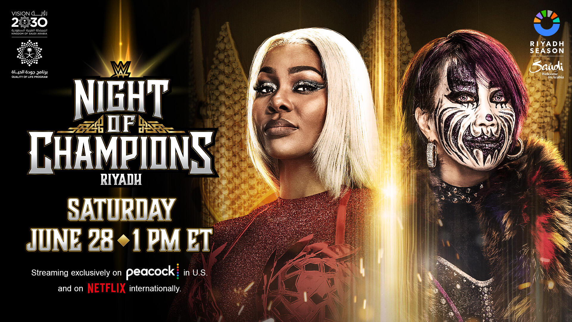 WWE Night of Champions 2025 Card