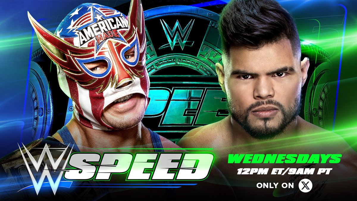 El Grande Americano retains WWE Speed title in first defense