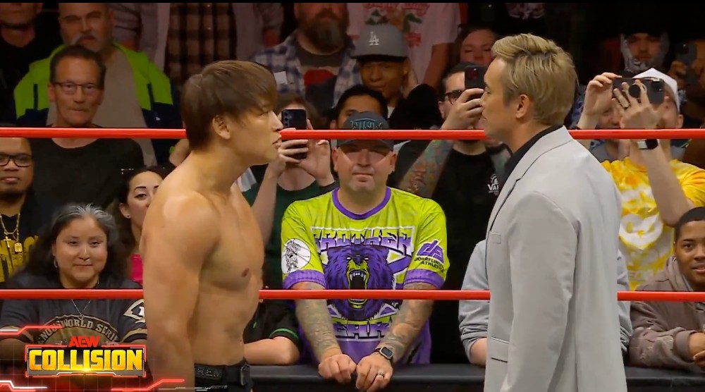 Kota Ibushi makes surprise return at AEW Collision, next match set