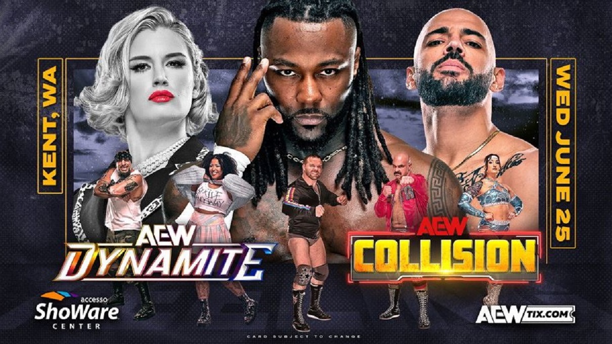 AEW Collision spoilers from Kent, Washington