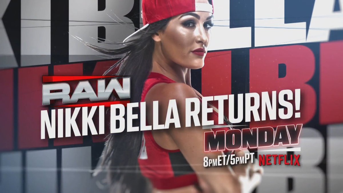 Nikki Bella return added to WWE Raw