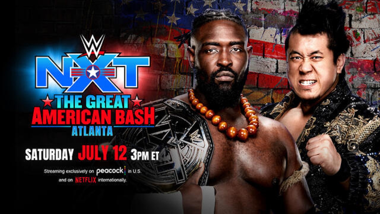 Three matches official for WWE NXT Great American Bash