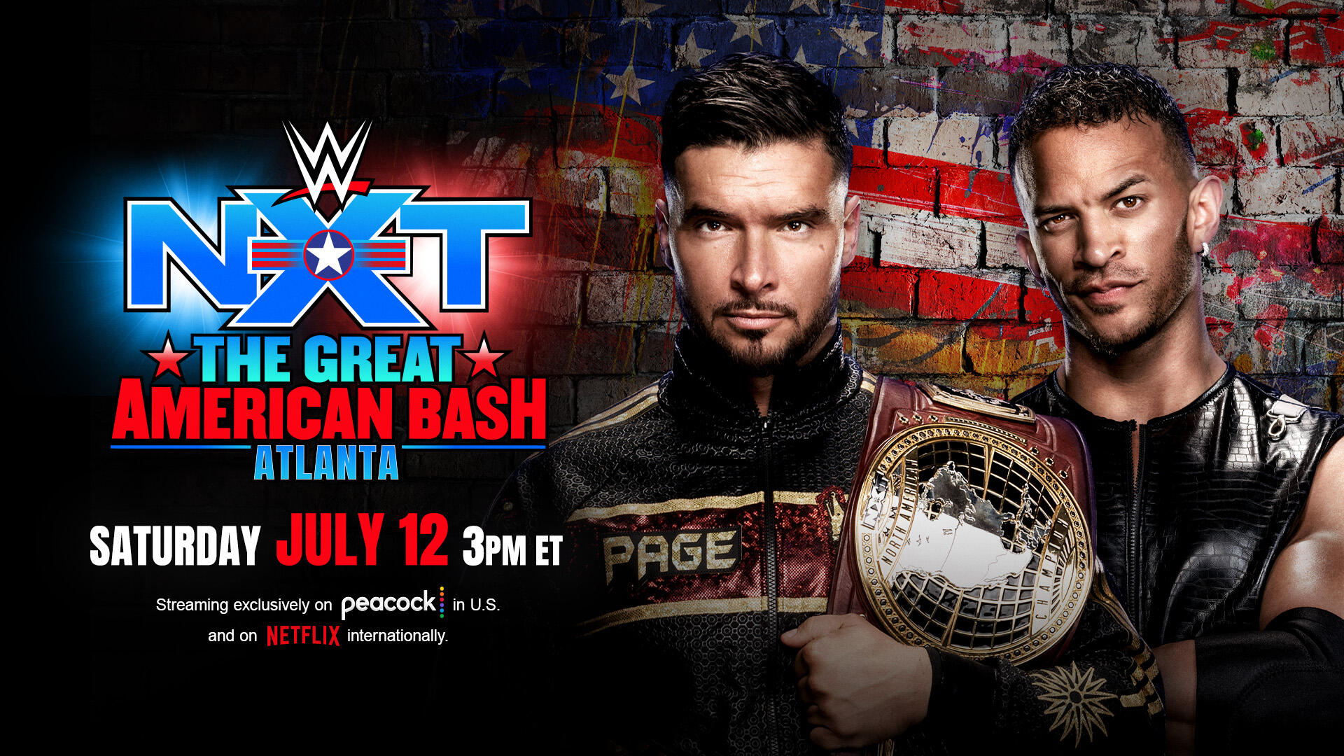 WWE NXT Great American Bash card finalized