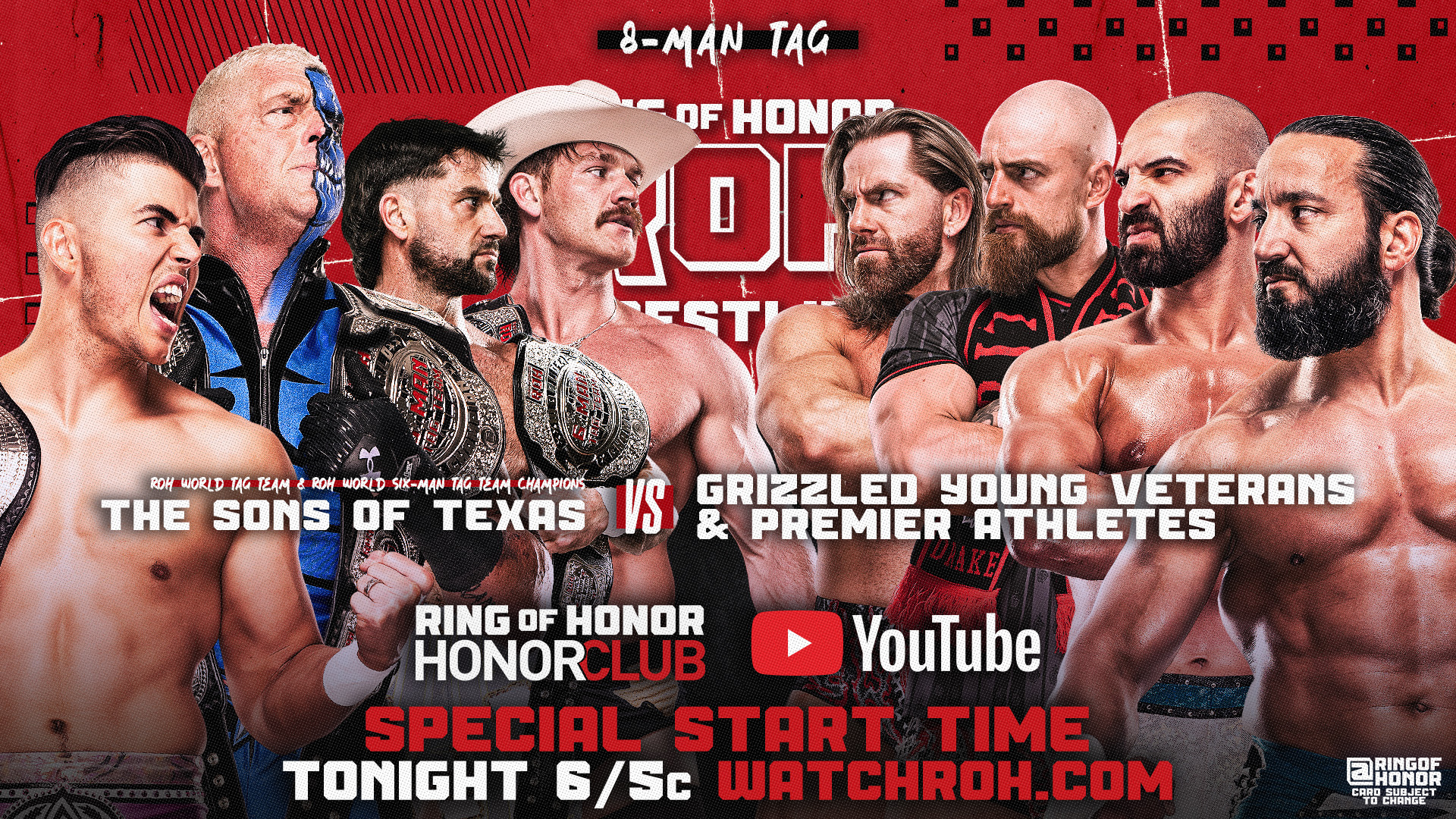 Ring of Honor live results: Supercard of Honor go-home show