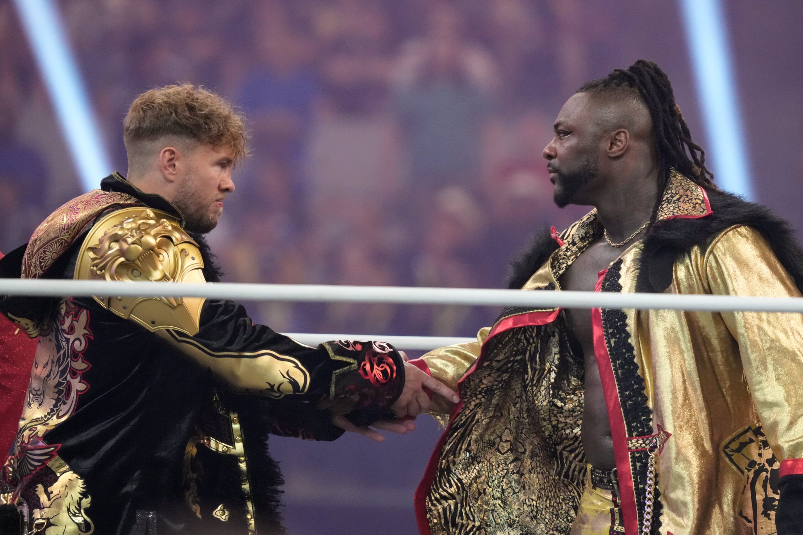 Swerve Strickland & Will Ospreay win at AEW All In, Young Bucks lose EVP positions
