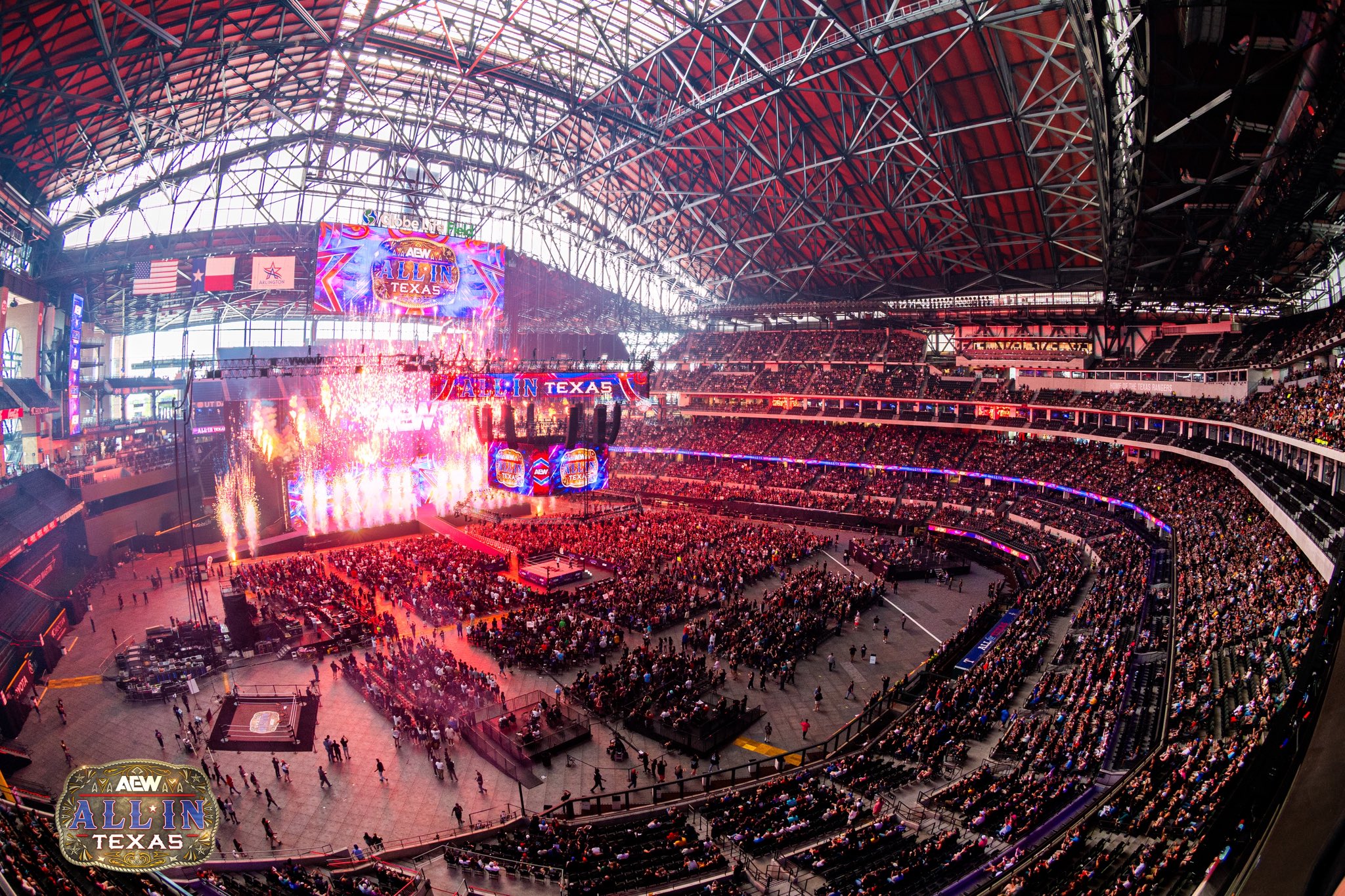 Updated AEW All In Texas pay-per-view buys, where it places all-time