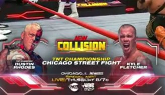 TNT title stipulation match set for Thursday’s AEW Collision
