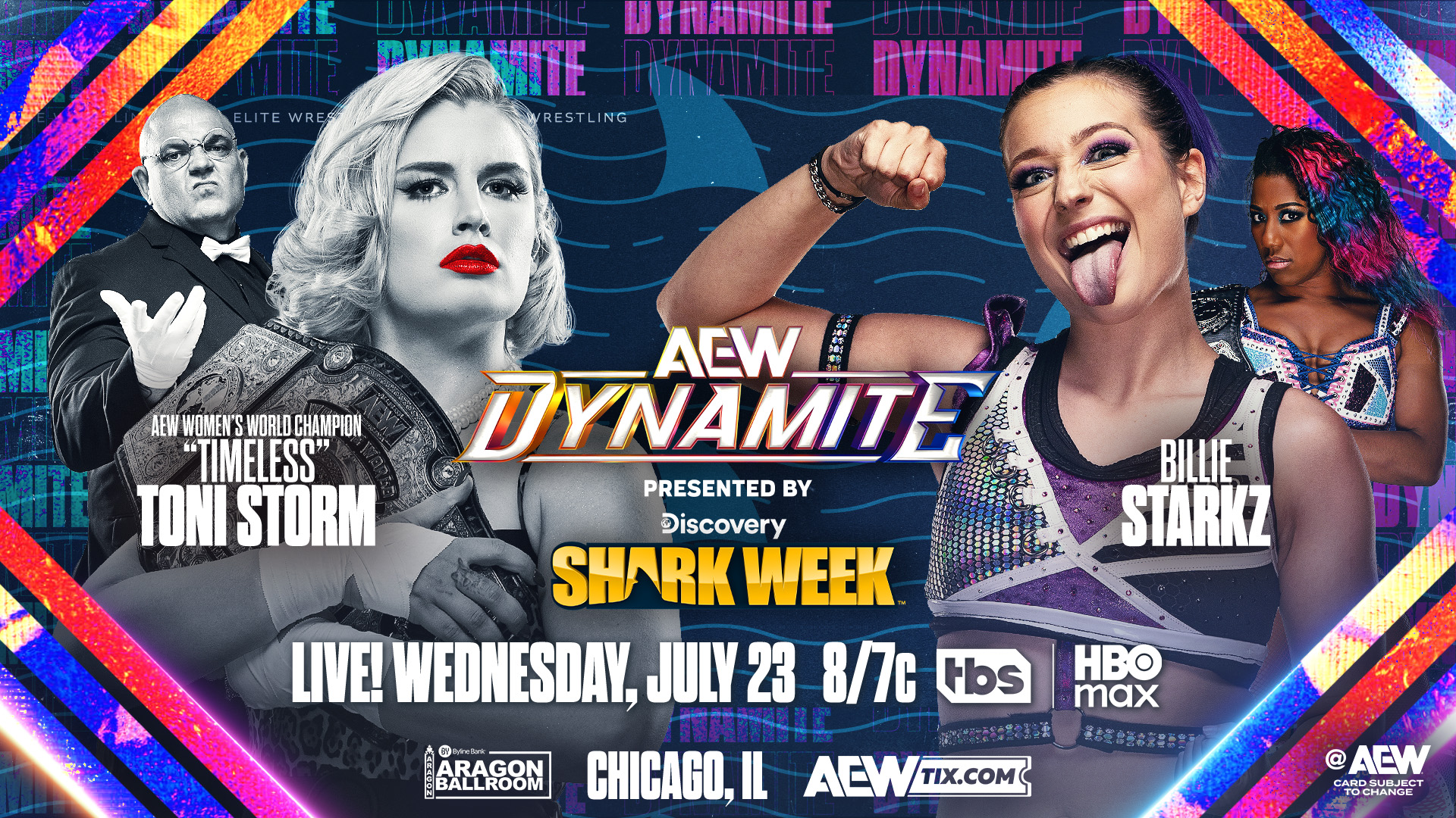 Toni Storm vs. Billie Starkz booked for Shark Week AEW Dynamite