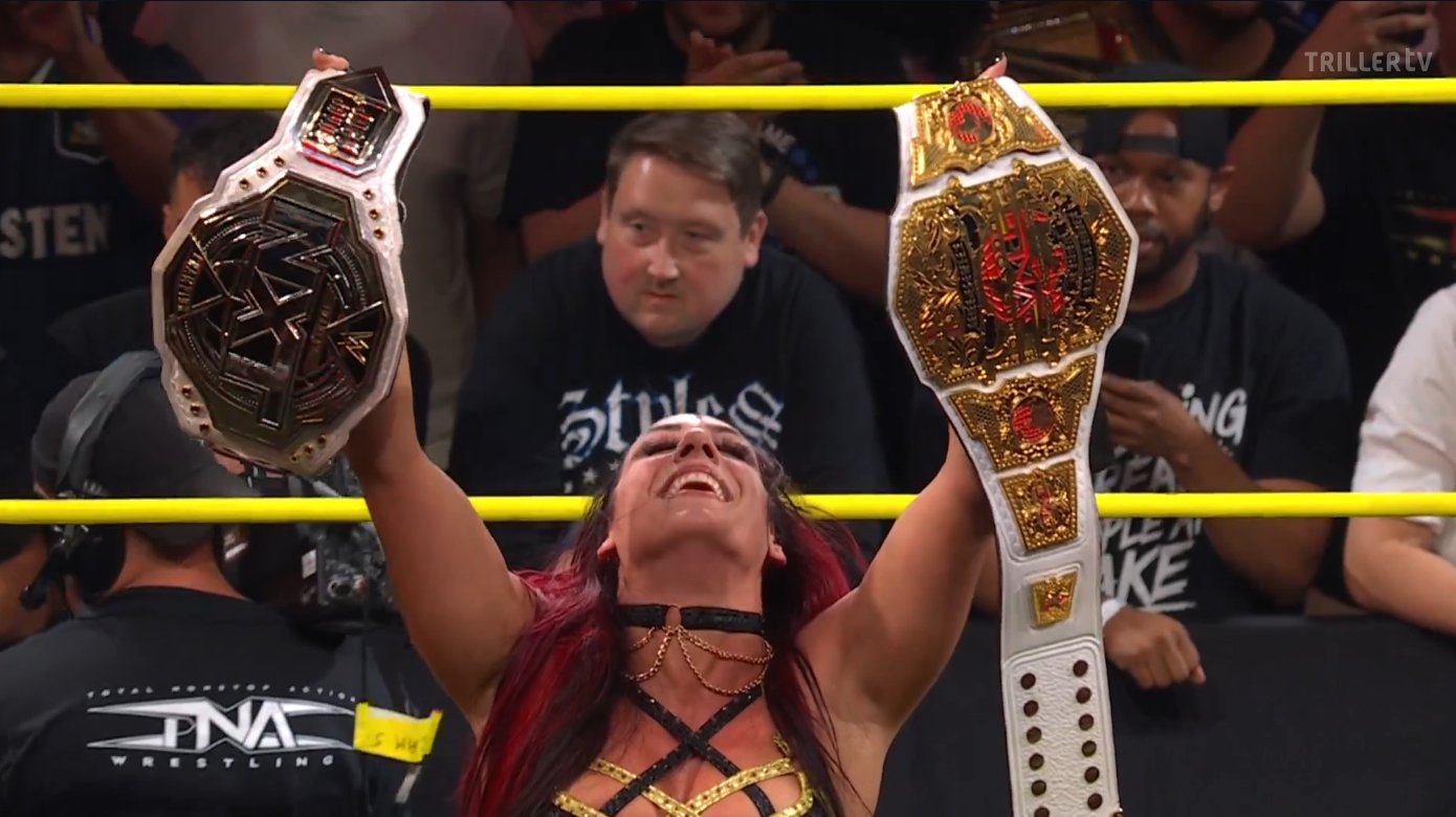 Jacy Jayne wins Knockouts title, becomes double champion at TNA Slammiversary