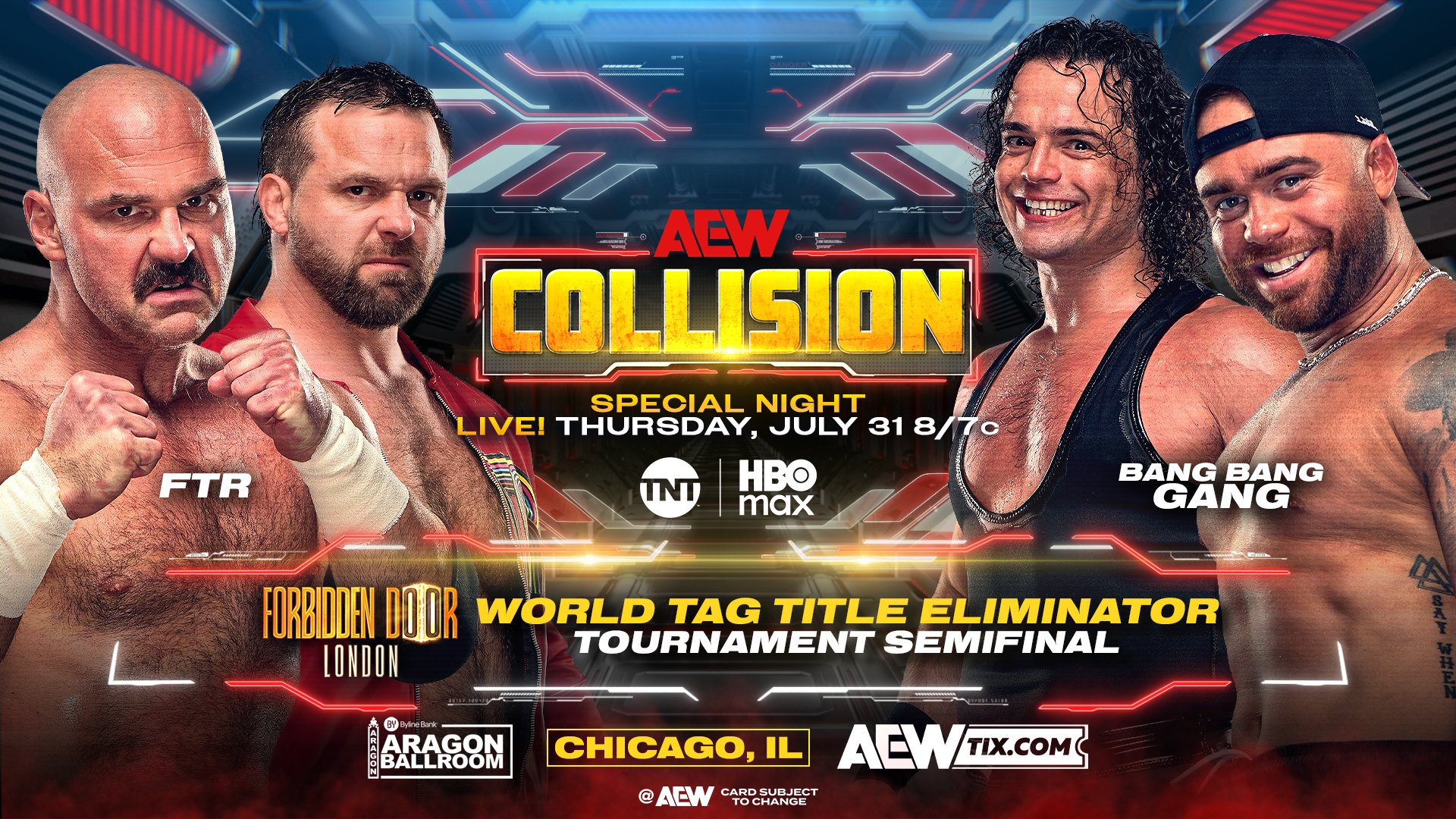 AEW Collision live results: Tag Team title eliminator matches