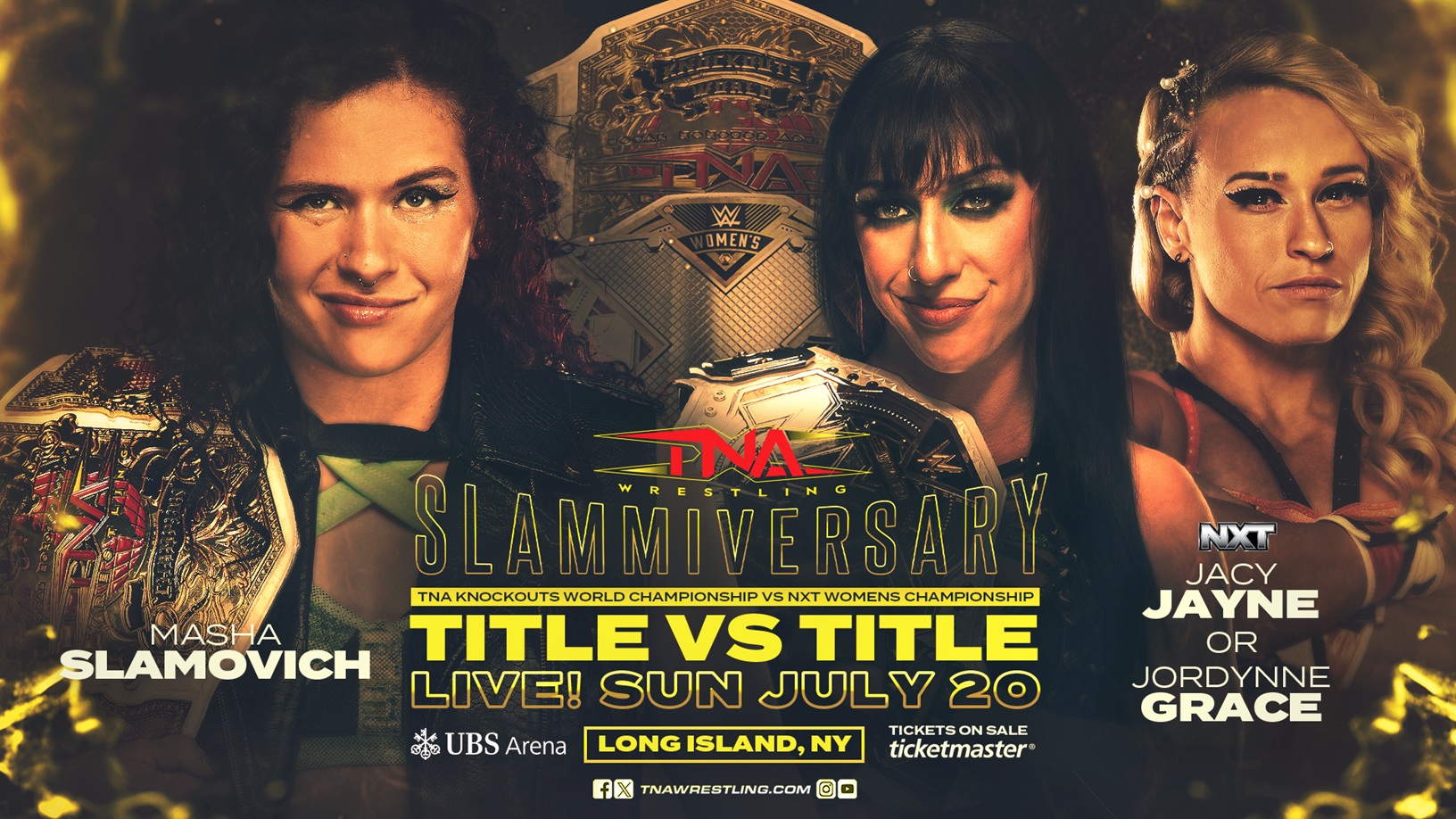 Double title bout one of four new matches added to TNA Slammiversary