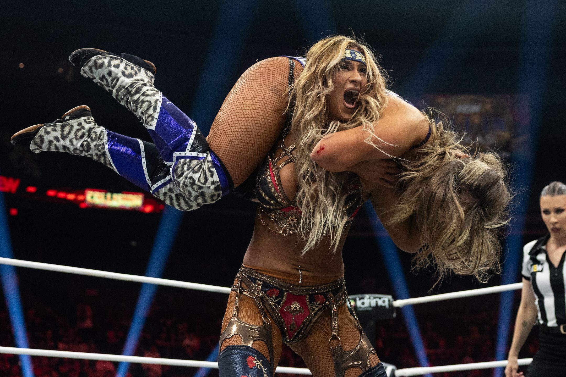 Megan Bayne earns second slot in women’s Casino Gauntlet match at AEW All In
