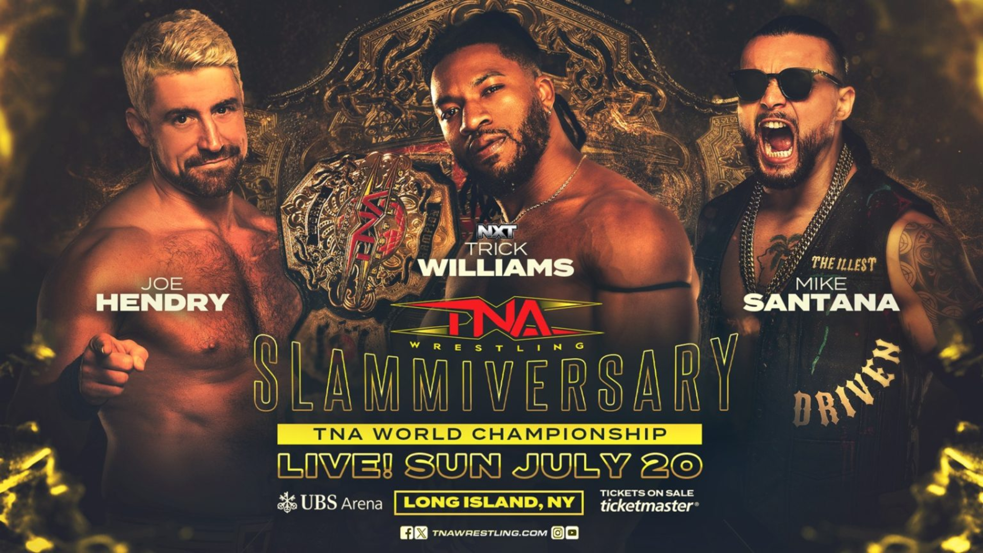 TNA Slammiversary live results: World title three-way, AJ Styles returns