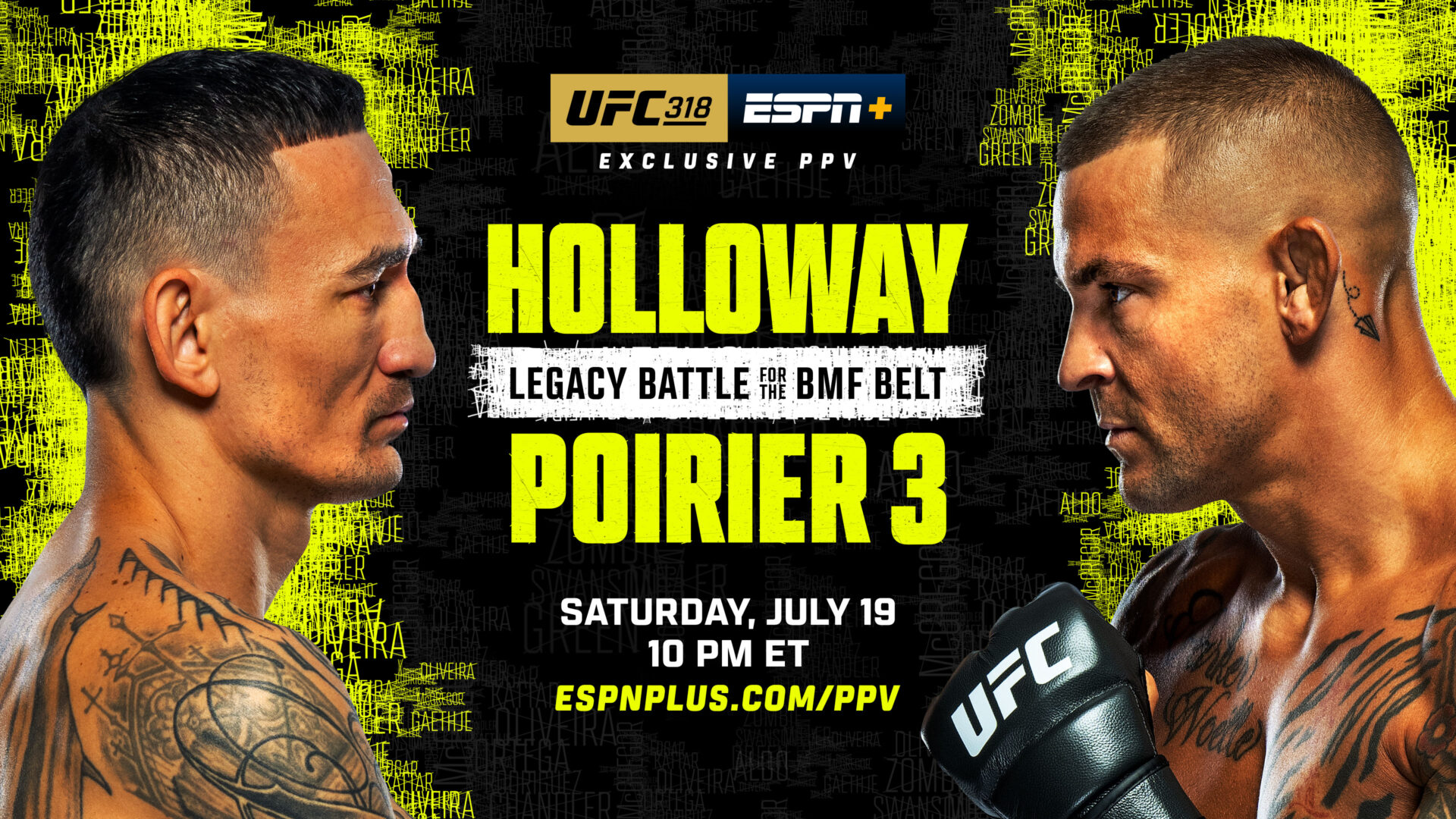 UFC 318 live results: Dustin Poirier retirement fight vs. Max Holloway