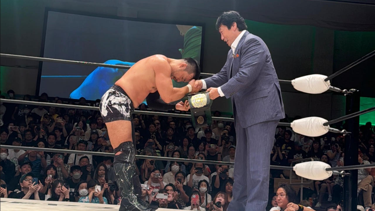KENTA wins GHC Heavyweight Title at Pro Wrestling NOAH 25th Anniversary Show