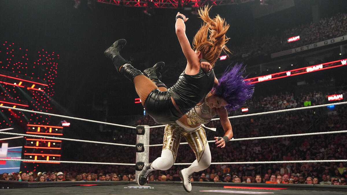 Bayley auctioning ring gear to benefit victims of Texas floods