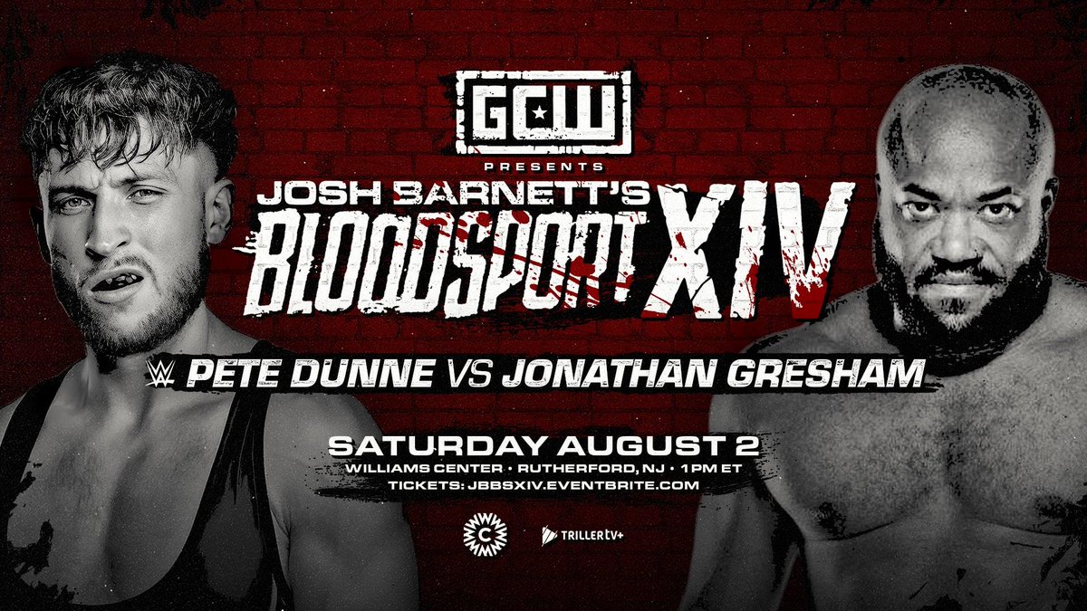 Pete Dunne match added to Josh Barnett’s Bloodsport XIV