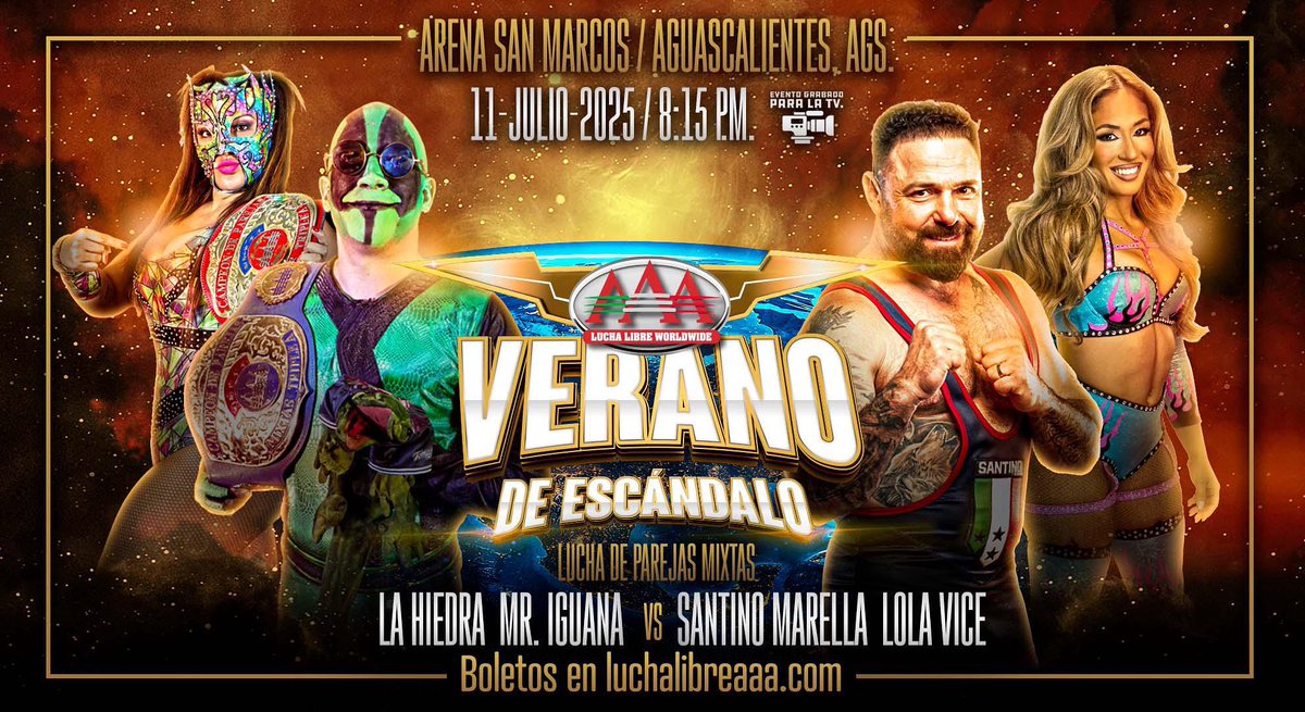 Santino Marella to team with NXT wrestler at AAA Verano de Escandalo