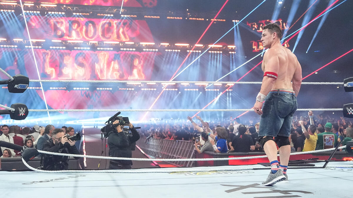 John Cena on Brock Lesnar’s WWE return: ‘They deal ‘em, I play ‘em’