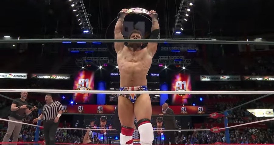 MJF wins CMLL Light Heavyweight title