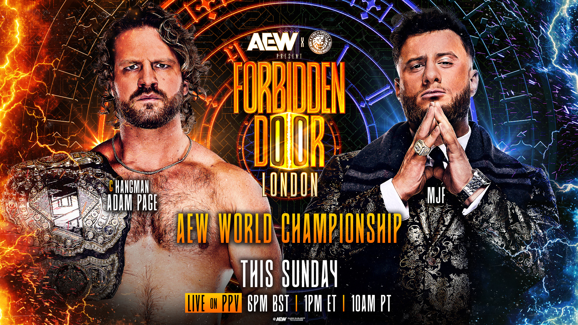 New Forbidden Door AEW World title match stipulations announced
