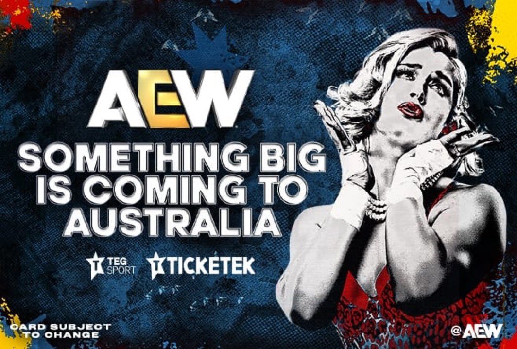 First tease of 2026 AEW Australia event hits social media