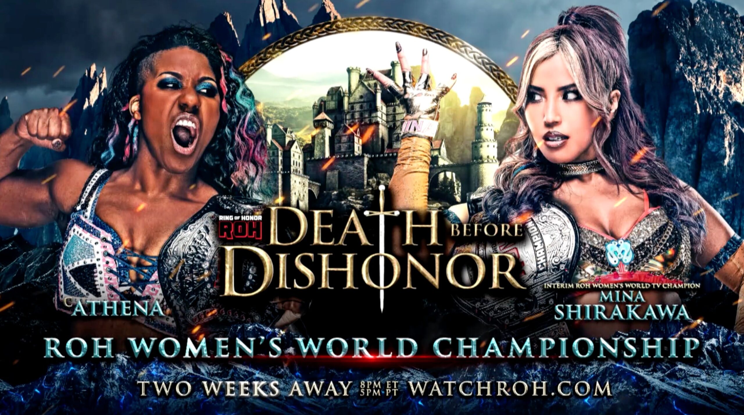 Two title matches added to ROH Death Before Dishonor