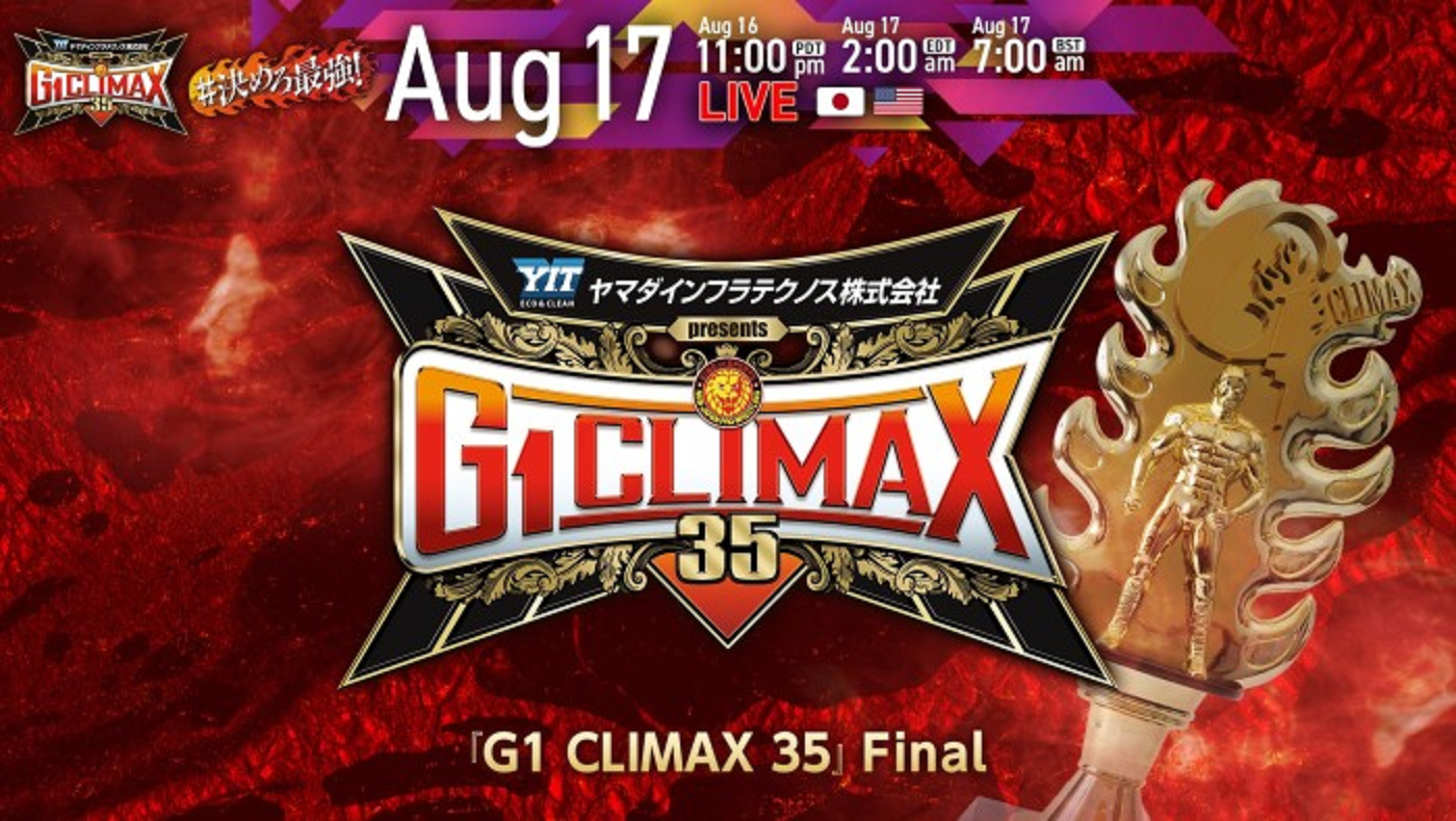 NJPW G1 Climax 35 finals results: Takeshita vs. EVIL