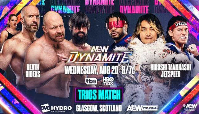 Six-man tag match with NJPW legend added to AEW Dynamite