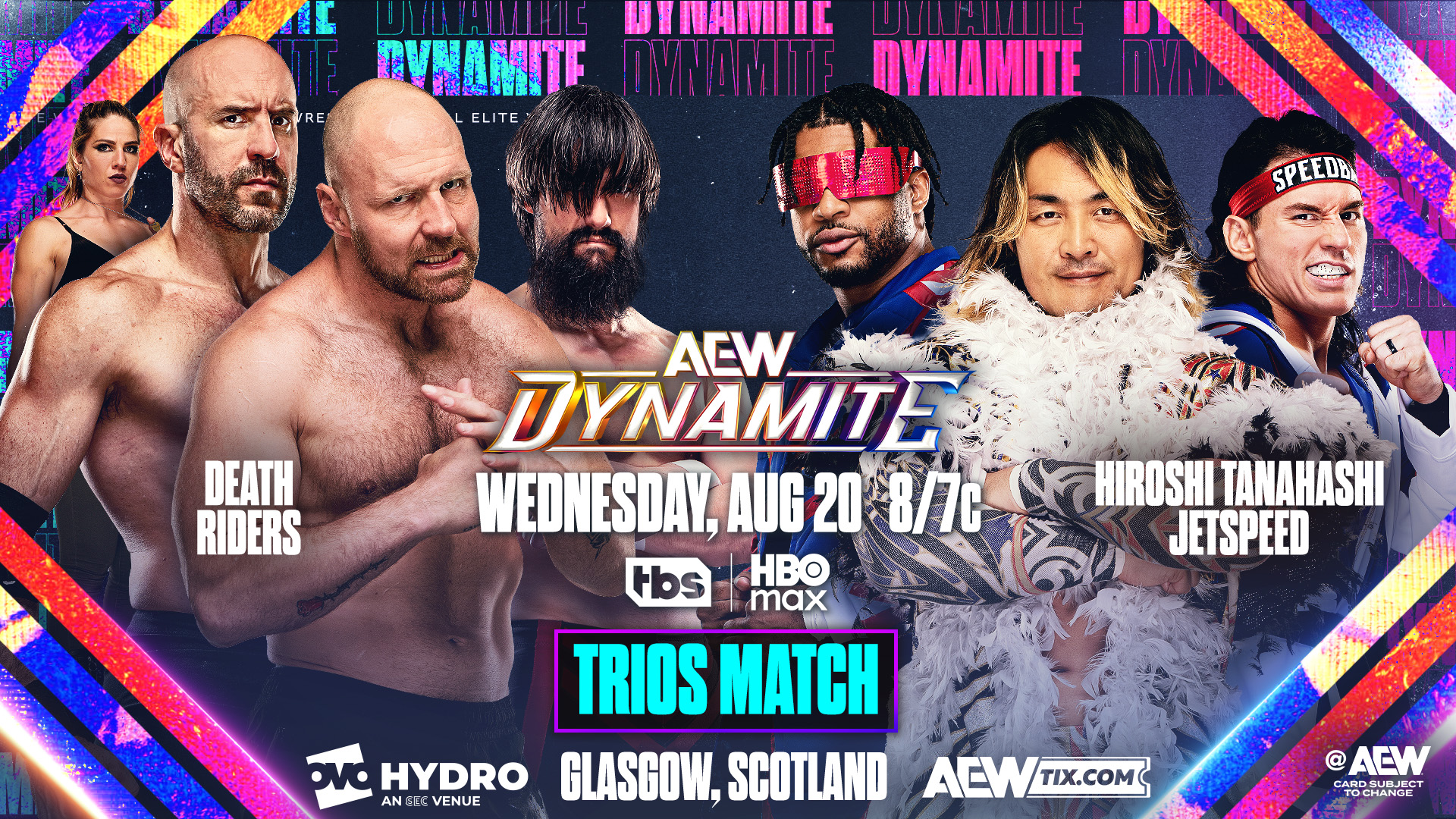 AEW Dynamite live results: Death Riders vs. Tanahashi & JetSpeed