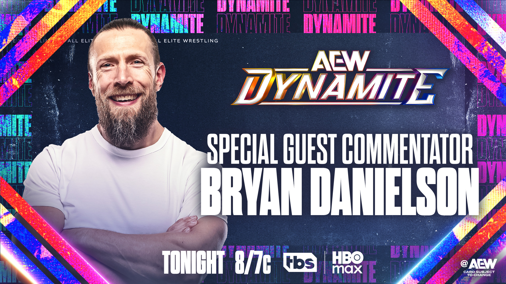 Bryan Danielson announced for commentary role on AEW Dynamite