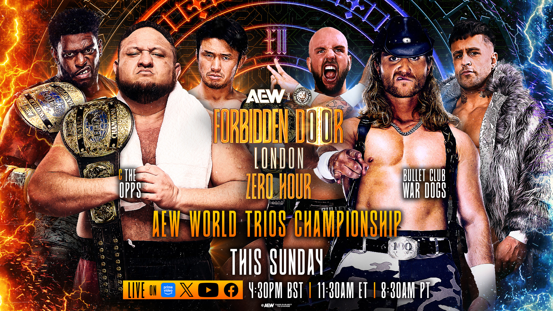 Trios title match among new additions to AEW Forbidden Door Zero Hour