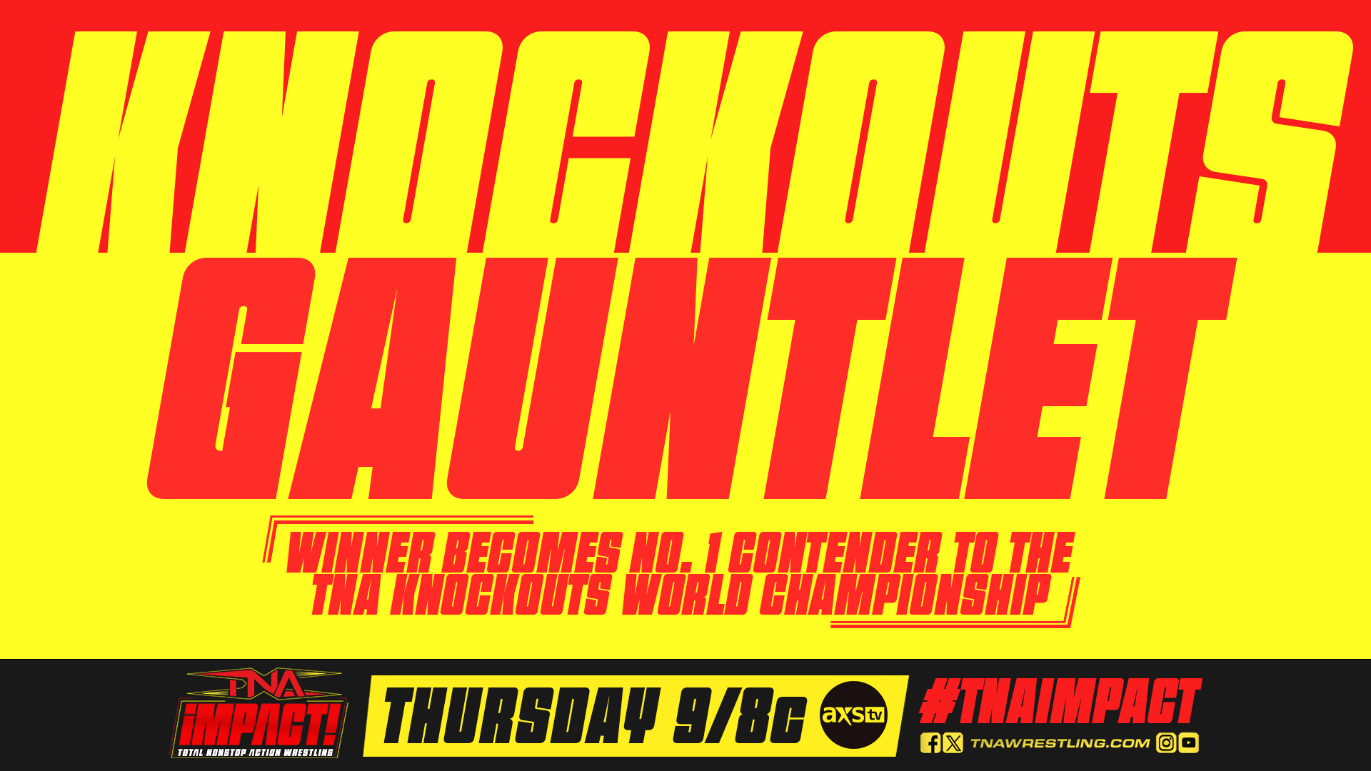 TNA Impact live results: Knockouts title contender gauntlet match