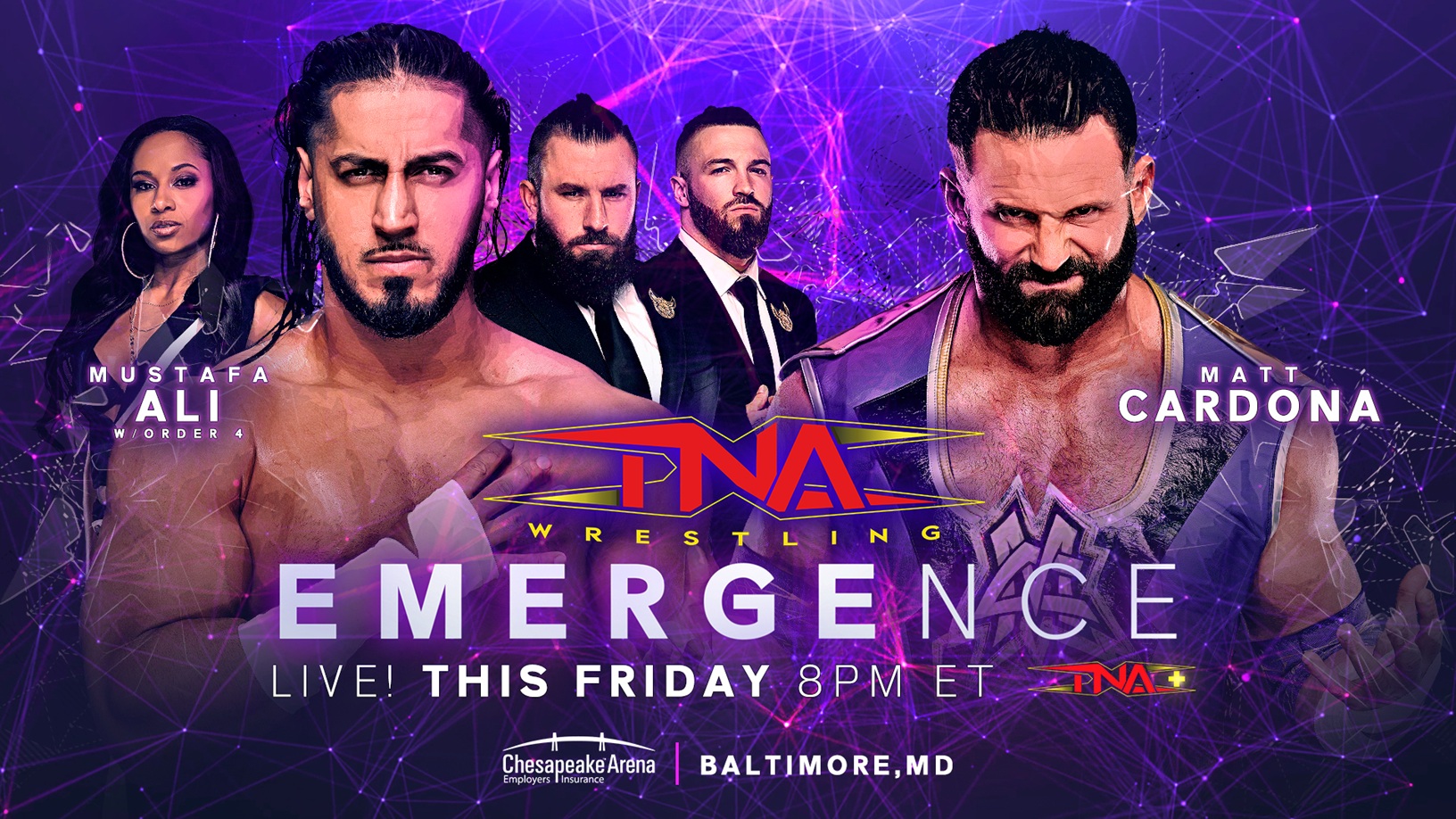TNA Emergence card finalized