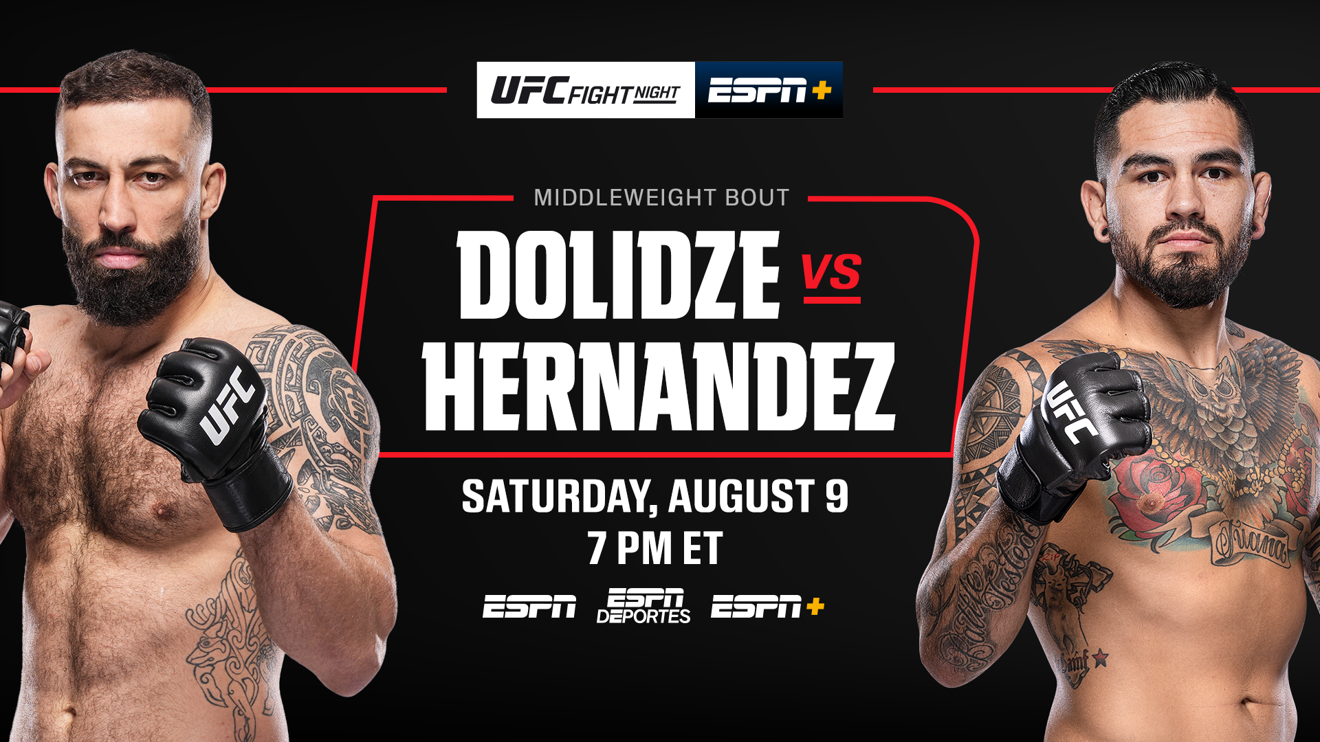 UFC on ESPN 72 live results: Roman Dolidze vs. Anthony Hernandez