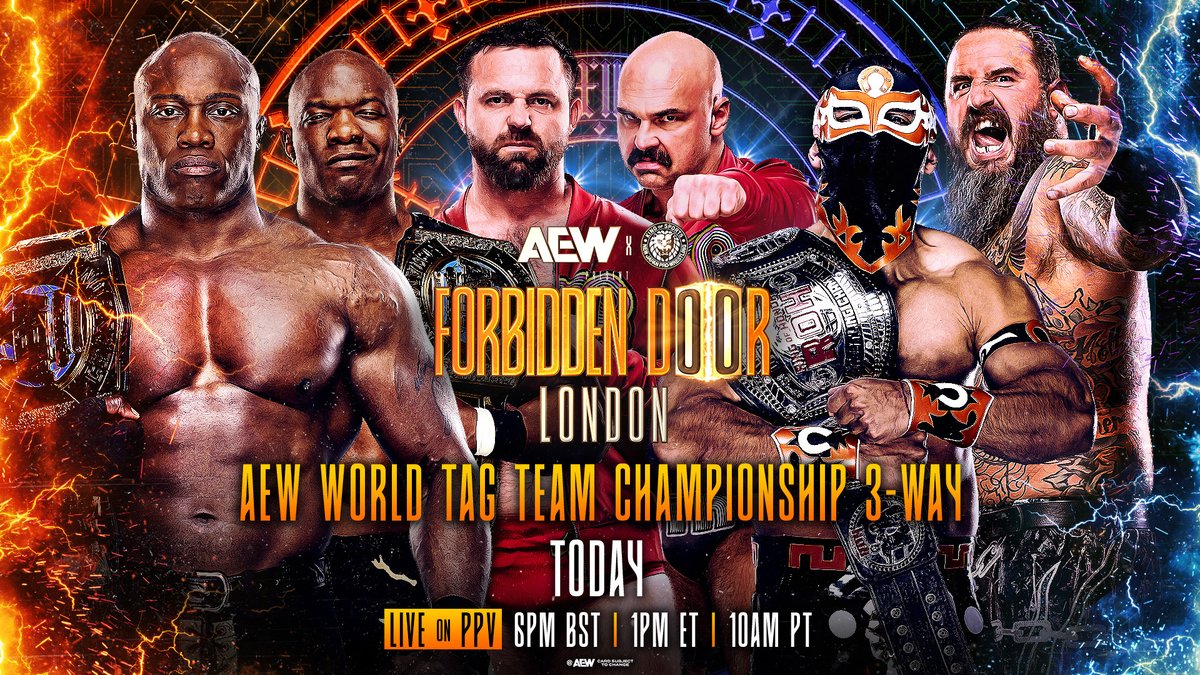 New champions crowned at AEW x NJPW Forbidden Door