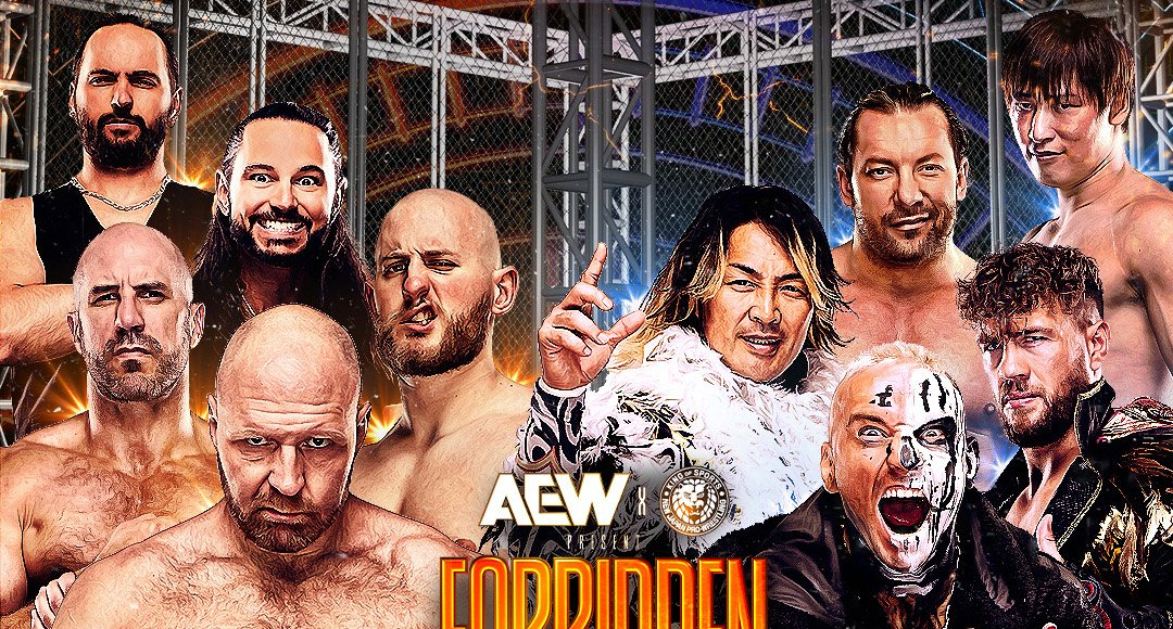 All-star lights out cage match with NJPW icon made for AEW Forbidden Door